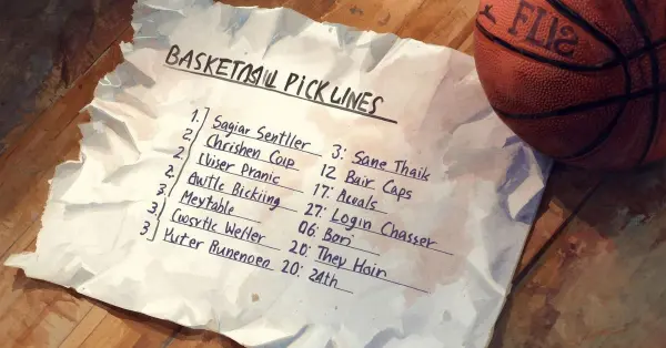 basketball pick up lines