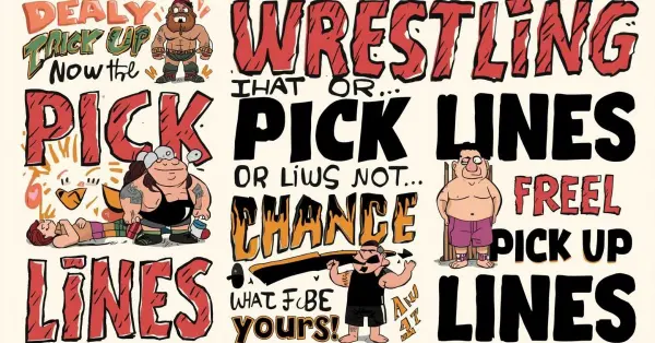 Wrestling Pick Up Lines