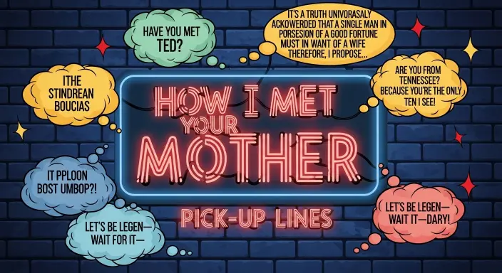 how i met your mother pick up lines
