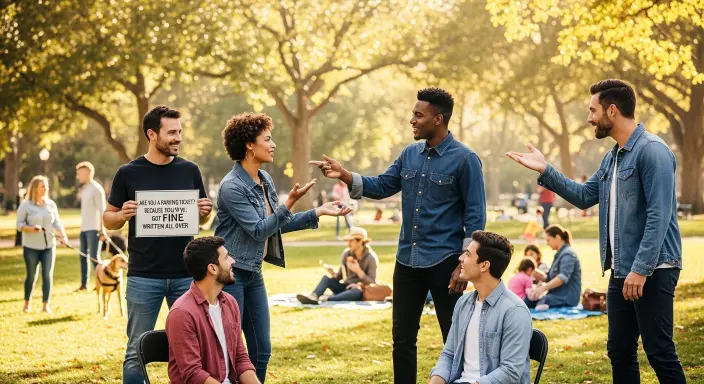 community pick up lines