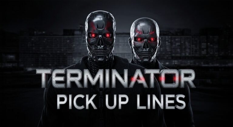 Terminator Pick Up Lines