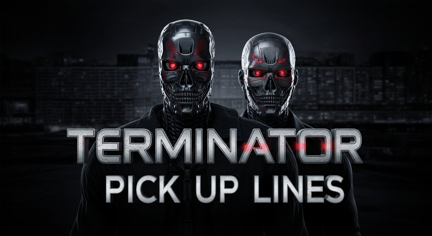 Terminator Pick Up Lines