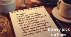 Disney pick up lines