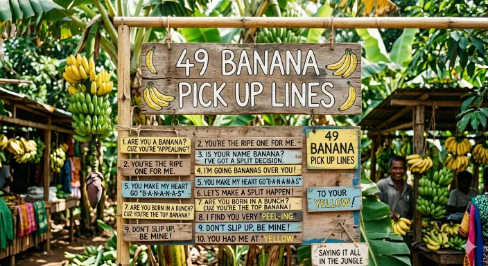 49 Banana Pick Up Lines