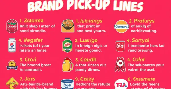 brand pick up lines
